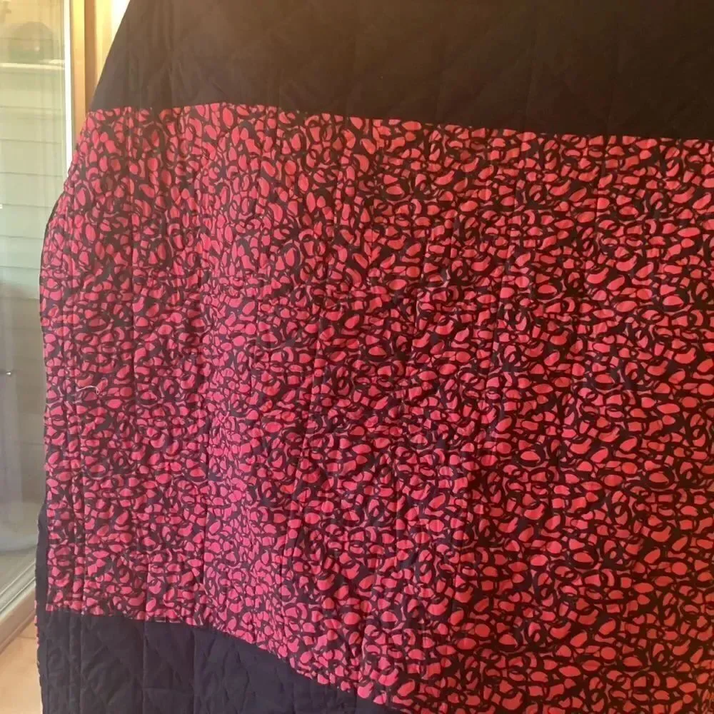 NWT. Hand Crafted Bright and Beautiful Butterfly Quilt